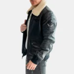 Aviator Elite Luxury Bomber Jacket – view 3