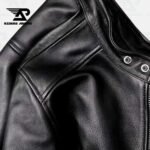 RiderX Authentic Motorcycle Leather Jacket – view 5