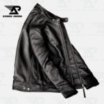 RiderX Authentic Motorcycle Leather Jacket – view 7