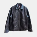 Avalon Brown Cowhide Casual Leather Jacket
