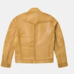 Butterfly Distressed Soft Leather Jacket – view 2