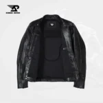 Cafe Racer Men’s Layering System Leather Jacket – view 3