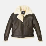 Heritage B-3 Bomber Sheepskin Leather Jacket – view 3