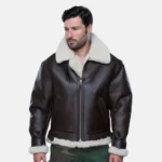 Heritage B-3 Bomber Sheepskin Leather Jacket