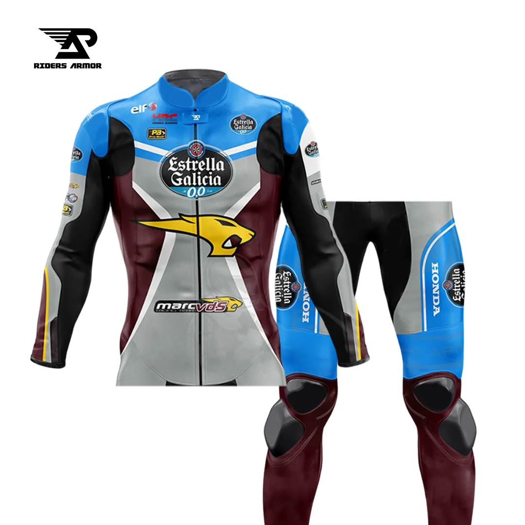 Honda Jack Miller 2017 Real Leather Motorcycle Suit - Image 2