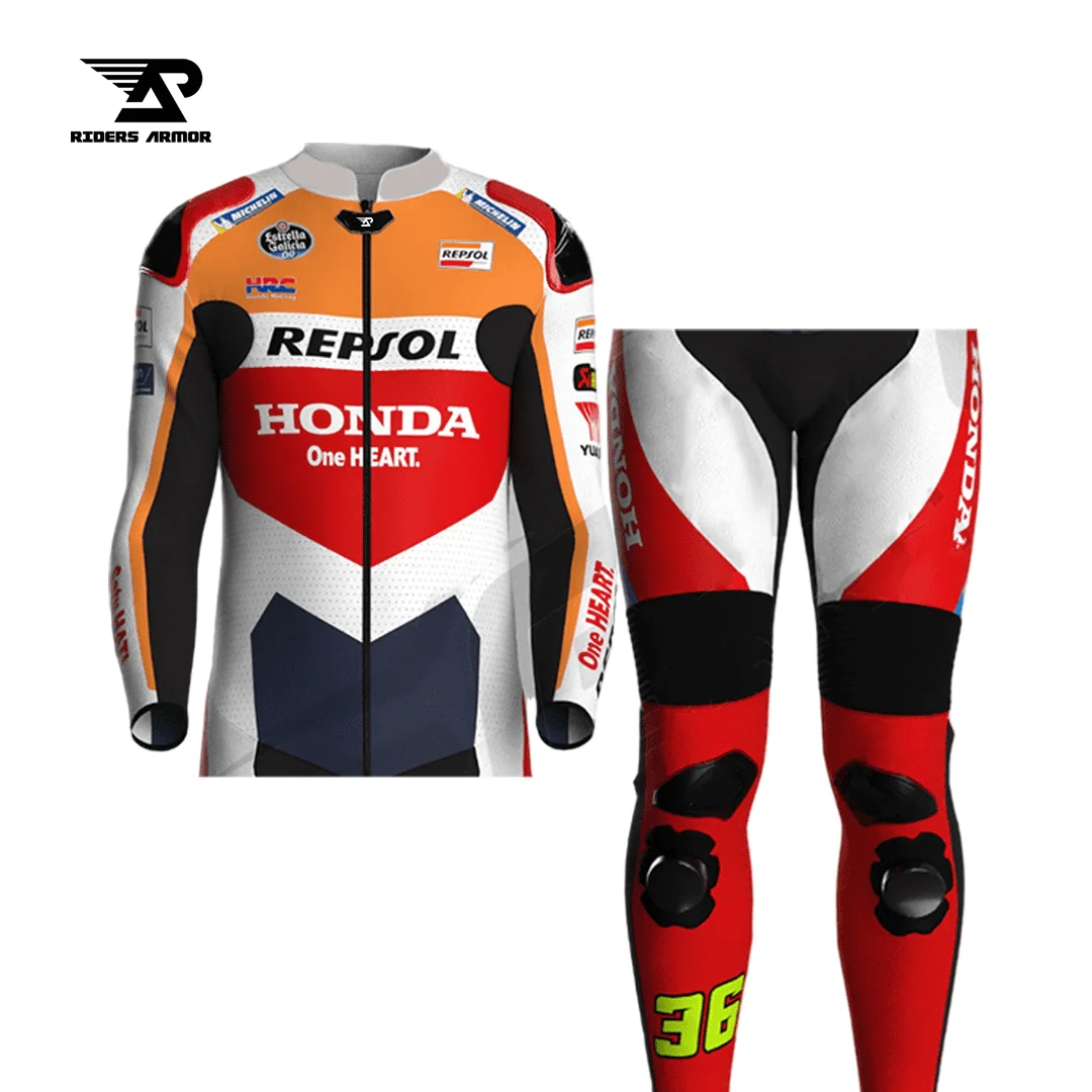 Joan Mir 2024 Repsol Honda Racing Leather Suit - Image 2