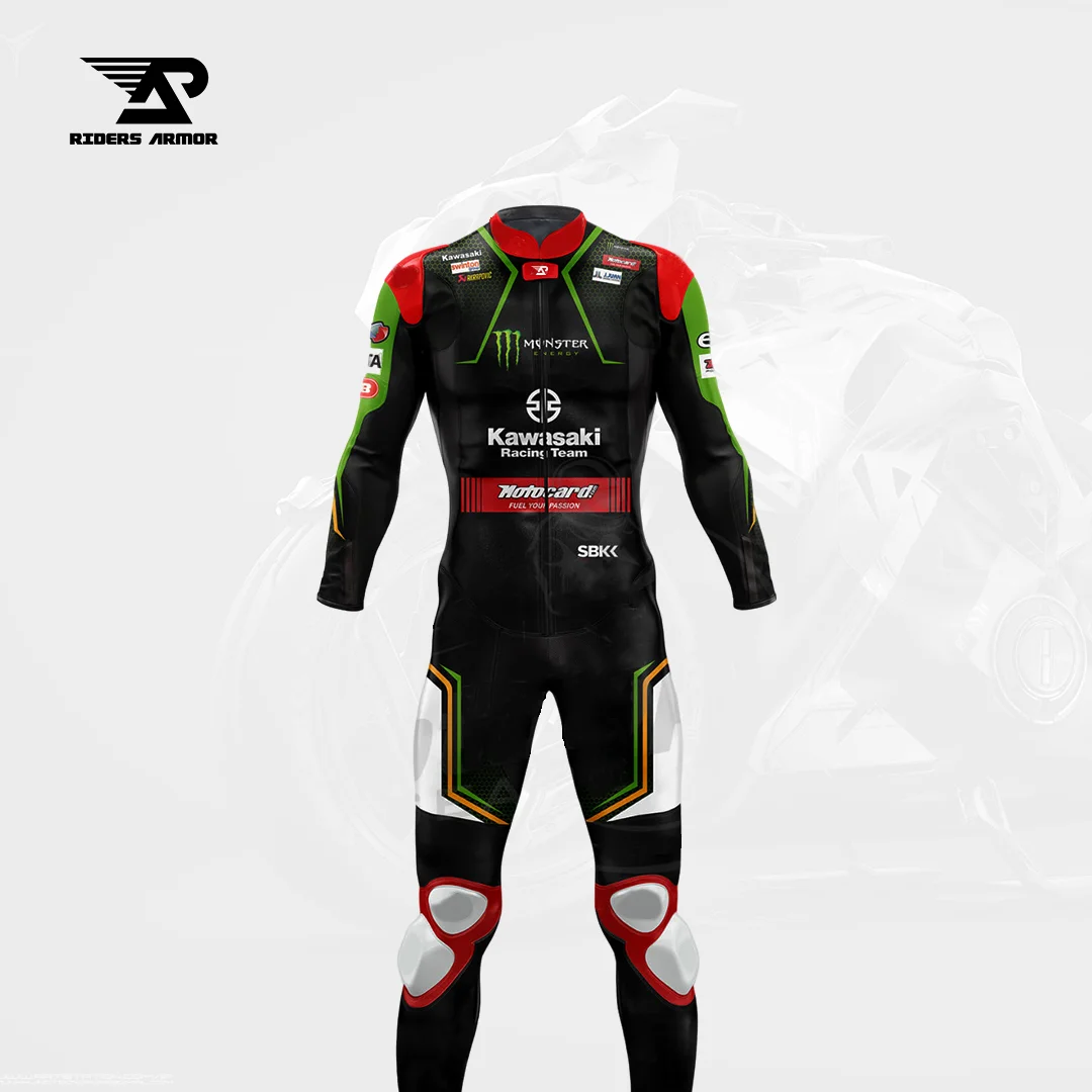 Kawasaki Alex Lowes 2020 Leather Racing Suit