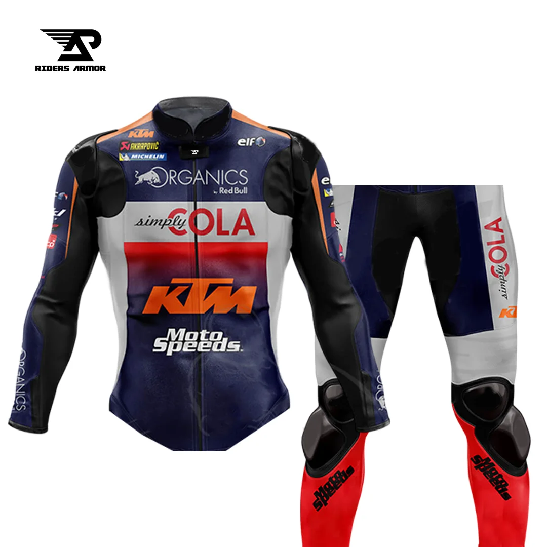 KTM Iker Lecuona 2020 Leather Motorcycle Racing Suit - Image 3