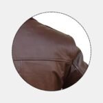 Lancaster Brown Leather Bomber Jacket – view 4