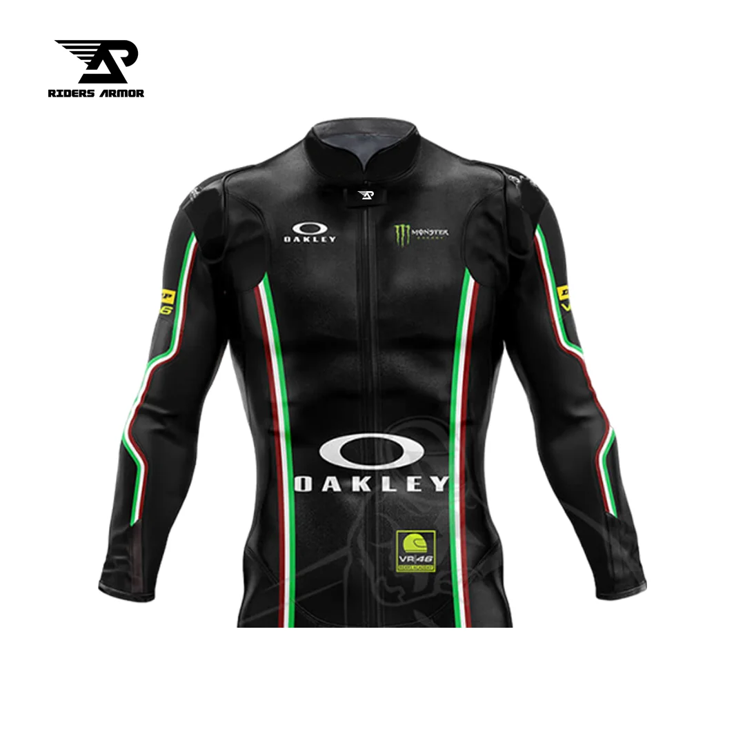 Oakley 2017 Black Leather Racing Suit – Riders Edition