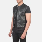 Riders Armor AtlasRider Black Leather Vest Men’s Edition – view 5