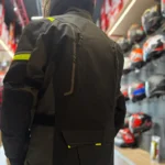 Riders Armor Storm Defender Jacket – Grey Black with a Flash of Hi-Yellow – view 3