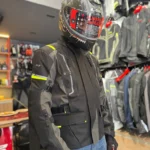 Riders Armor Storm Defender Jacket – Grey Black with a Flash of Hi-Yellow – view 4