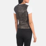 Riders Armor VandaRust Distressed Brown Leather Vest Women’s Edition – view 2