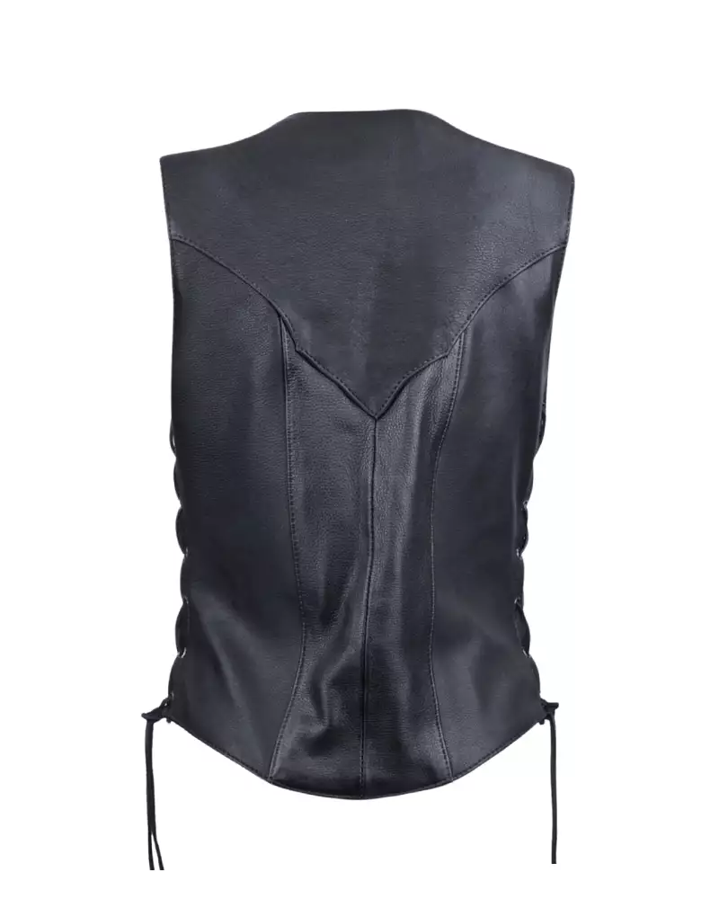 Riders Armor RebelQueen Women’s Leather Vest - Image 2