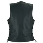 Riders Armor RebelQueen Black Women’s Leather Vest – view 2