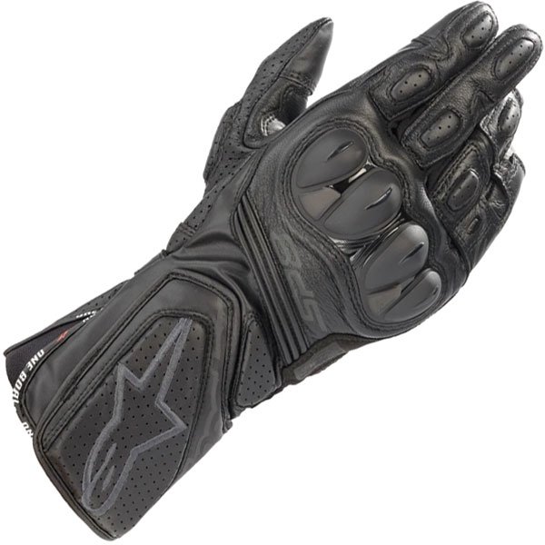 Riders Armor SP-8 V3 Leather Gloves Black