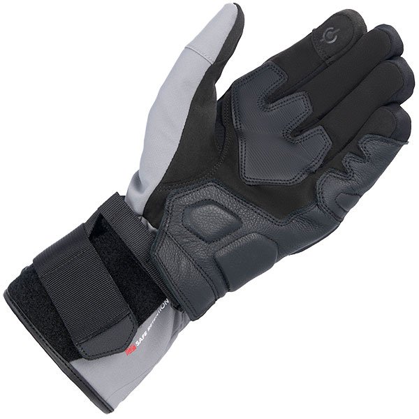 Riders Armor Tourer W-7 V2 Drystar Winter Gloves Black Grey - Image 2