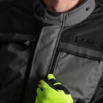Riders Armor Elemental All-Weather Jacket – Grey with a Pop of Yellow – view 2