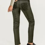 Riders Armor Olive Rush Women’s Burnt Olive Leather Pants – view 4
