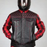 Riders Armor Crimson Raider Leather Vest – Men’s Edition