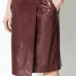 Riders Armor RebelPanel Women’s Front-Panel Leather Skirt