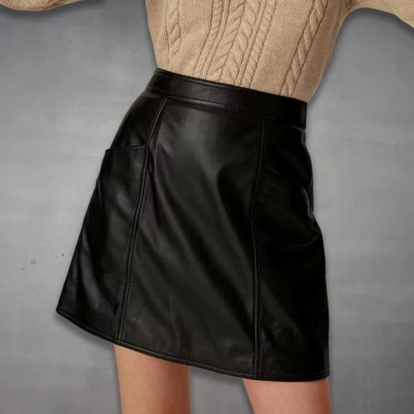 Riders Armor RebelEdge Women’s Leather Mini Skirt