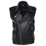 Riders Armor RebelStud Leather Vest – Men’s Edition
