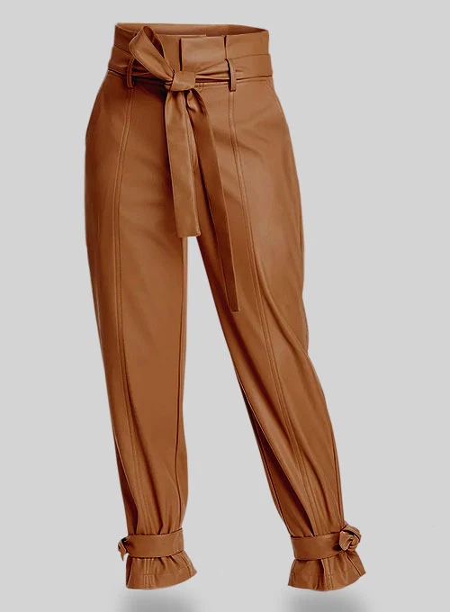 Riders Armor Knot & Go Women’s Tied Cuff Leather Pants