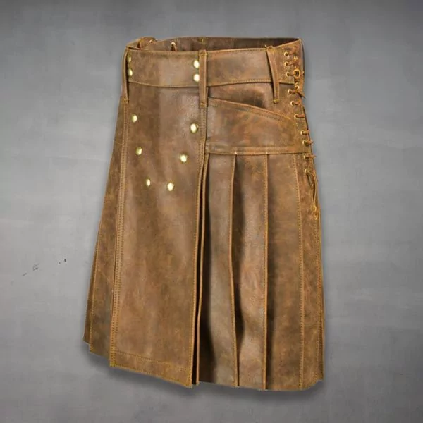 Riders Armor RogueForge Real Leather Kilt