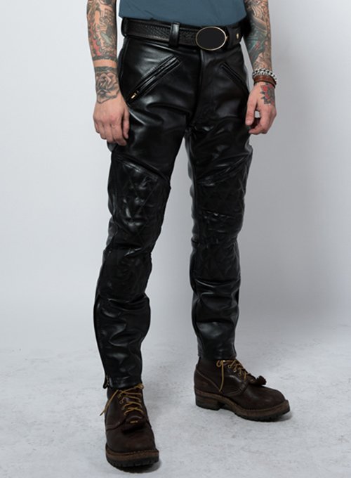 Riders Armor Retro Rider Men’s Leather Pants