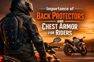 Importance of Back Protectors and Chest Armor for Riders
