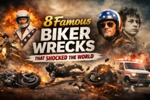 8 Famous biker wrecks