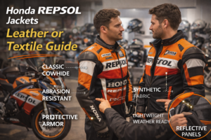 Honda Repsol Jackets Leather or Textile Guide