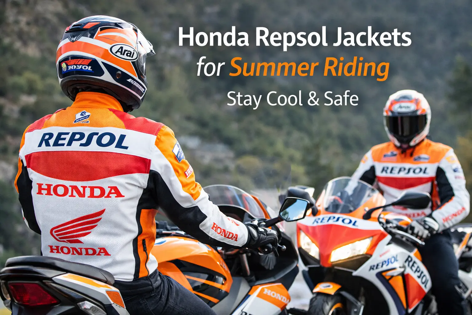 Honda Repsol Jackets for Summer Riding – Stay Cool & Safe
