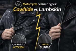 Motorcycle Leather Types Cowhide vs Lambskin