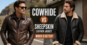 Cowhide vs Sheepskin Leather Jacket Which Is Better