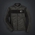 Riders Armor Ducati Nero Leather Racing Jacket