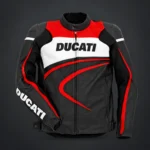Riders Armor Ducati Dark Knight Leather Racing Jacket